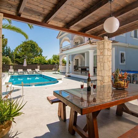 Luxury Villa Vanato & Pool Koukounaria Экстерьер фото
