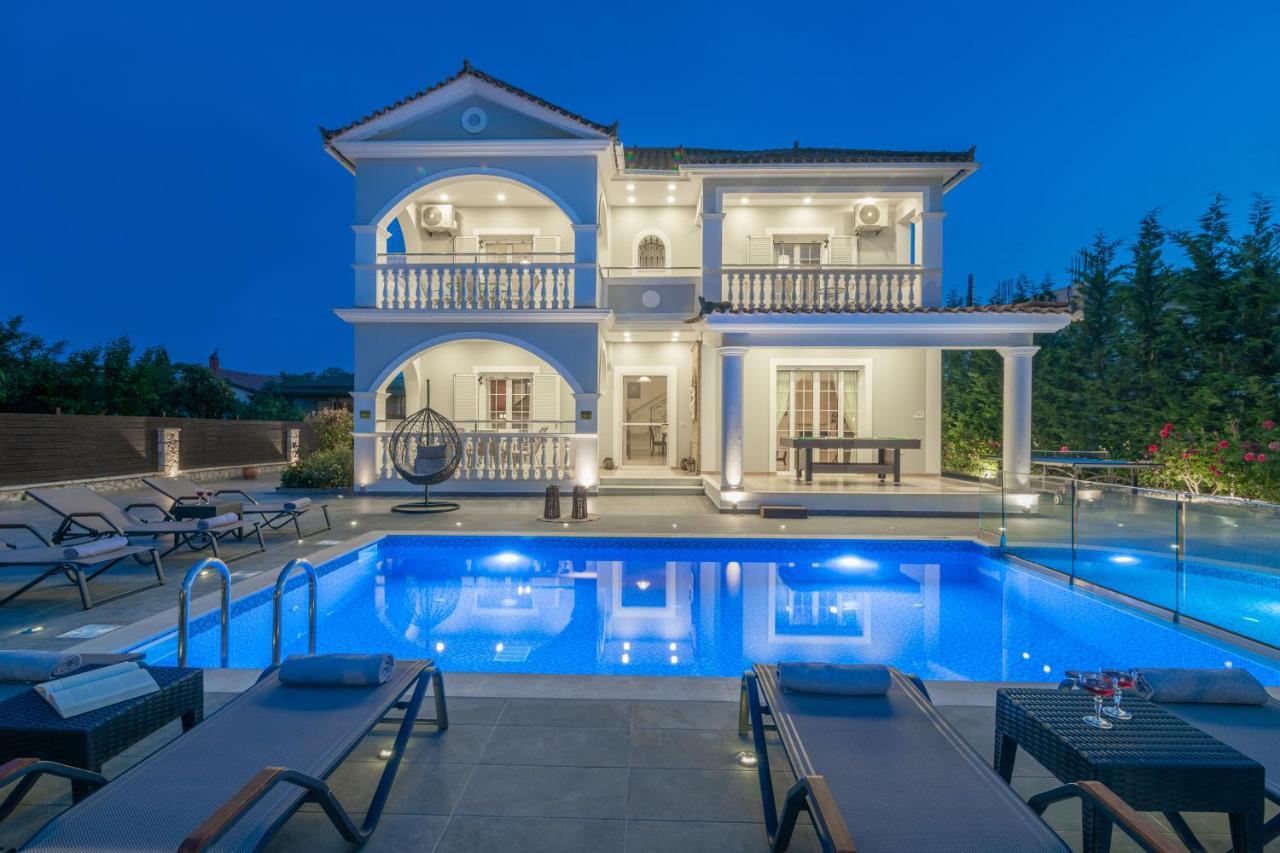 Luxury Villa Vanato & Pool Koukounaria Экстерьер фото