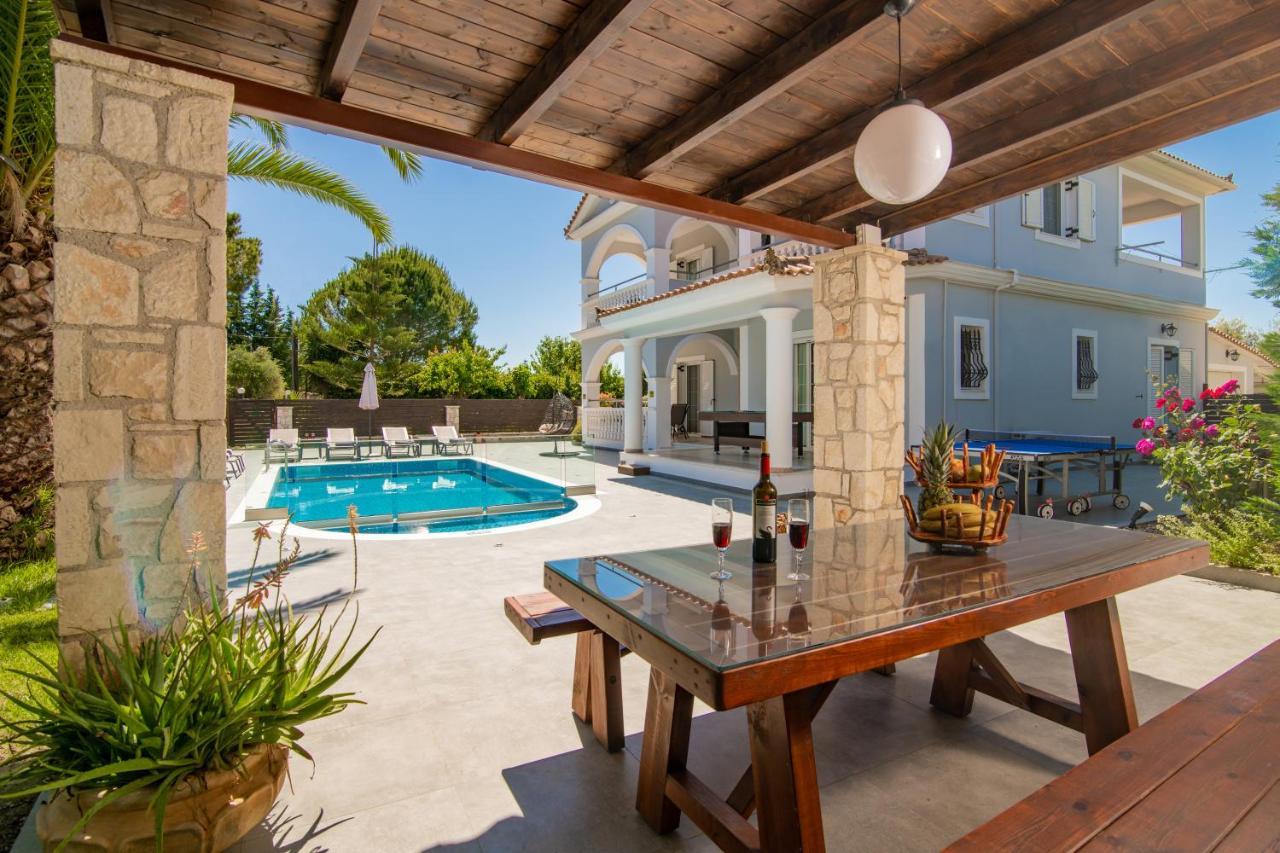 Luxury Villa Vanato & Pool Koukounaria Экстерьер фото