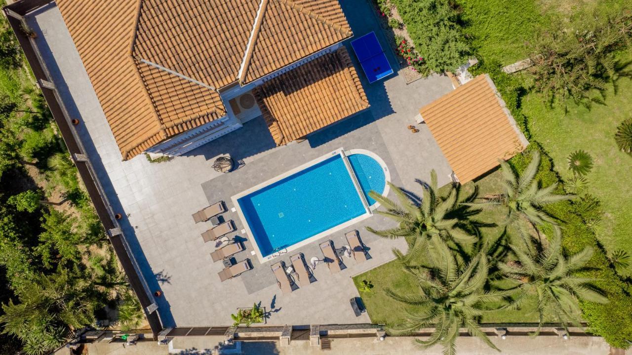 Luxury Villa Vanato & Pool Koukounaria Экстерьер фото