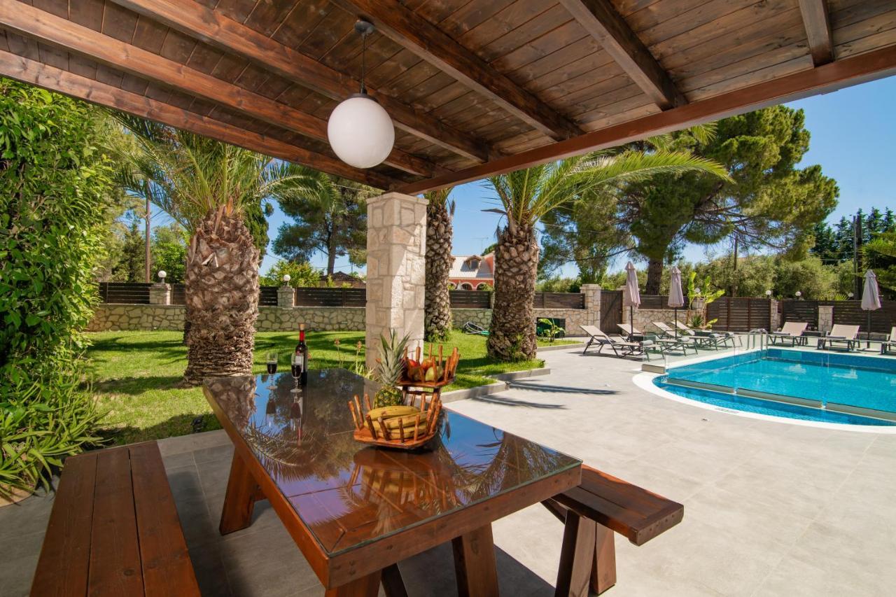 Luxury Villa Vanato & Pool Koukounaria Экстерьер фото