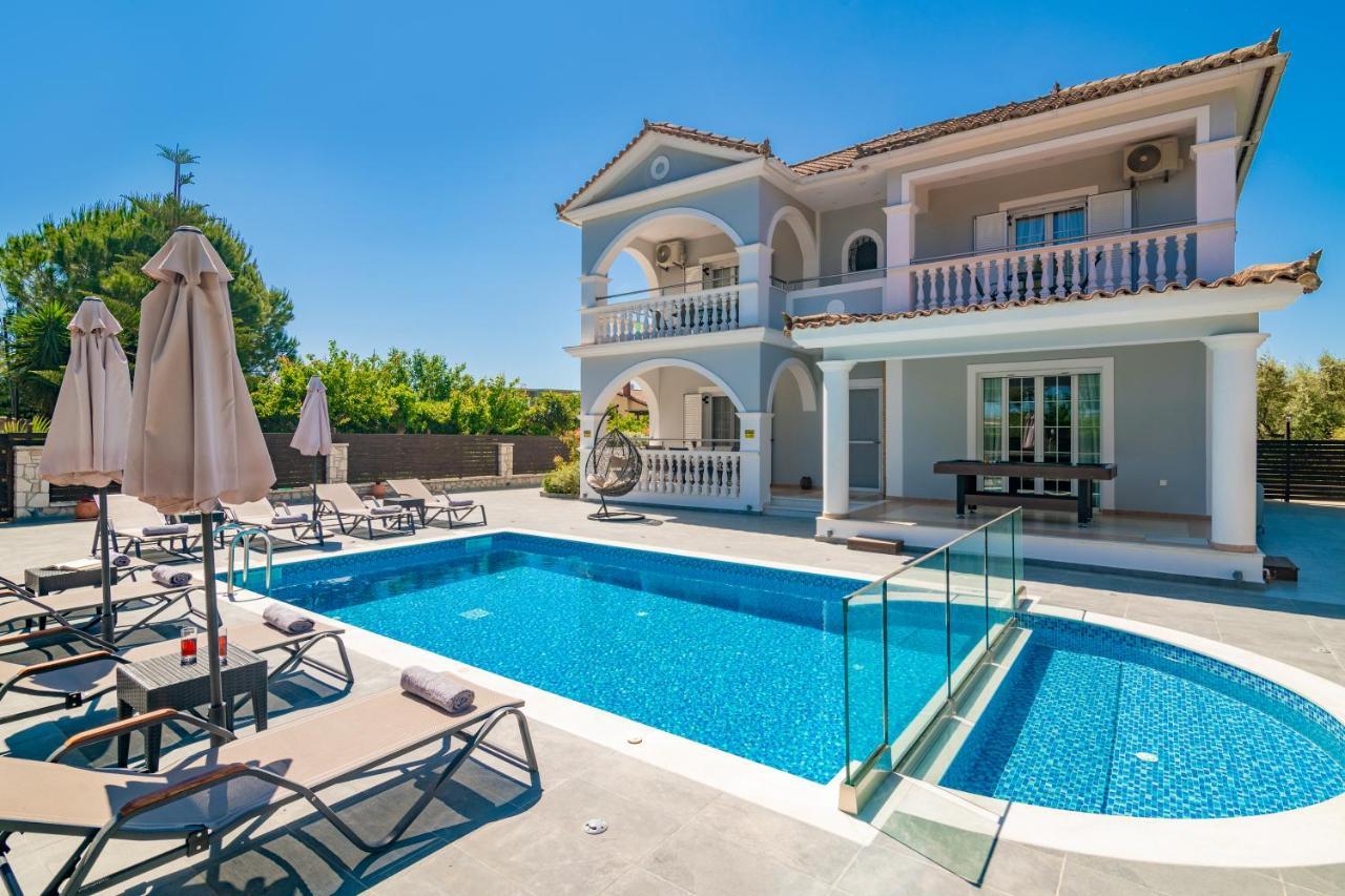 Luxury Villa Vanato & Pool Koukounaria Экстерьер фото