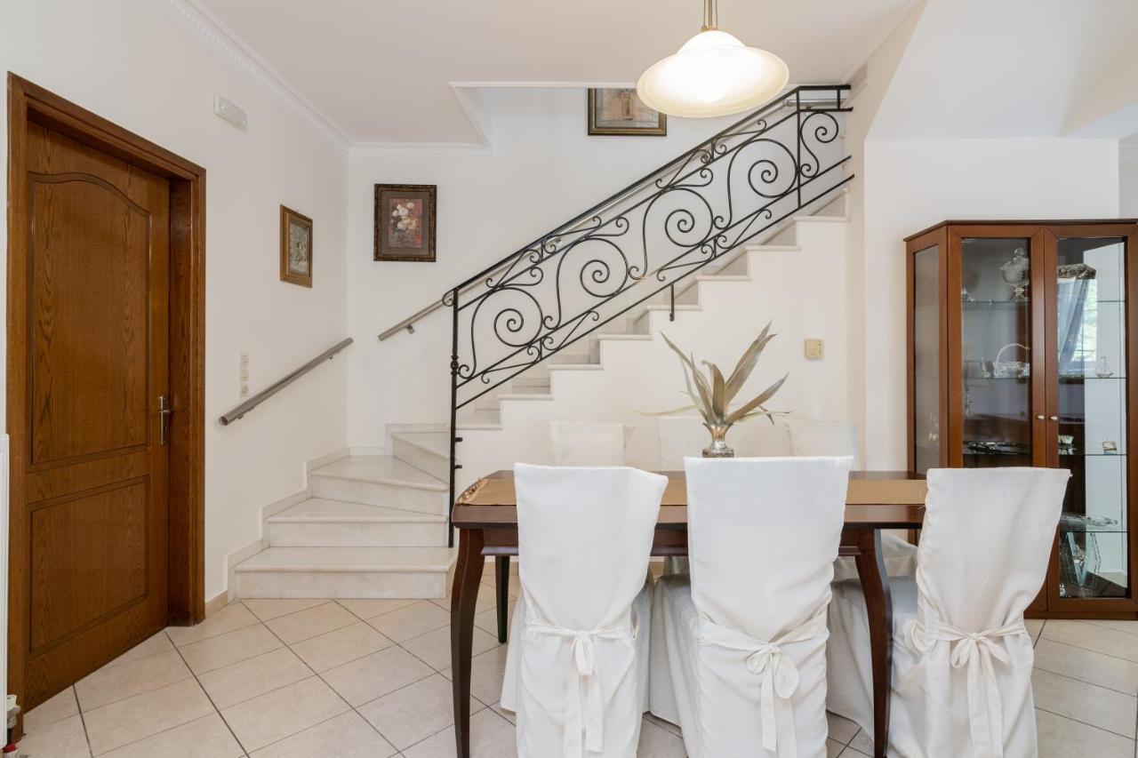 Luxury Villa Vanato & Pool Koukounaria Экстерьер фото