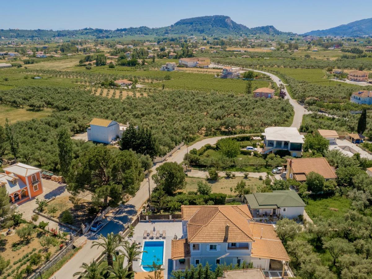 Luxury Villa Vanato & Pool Koukounaria Экстерьер фото