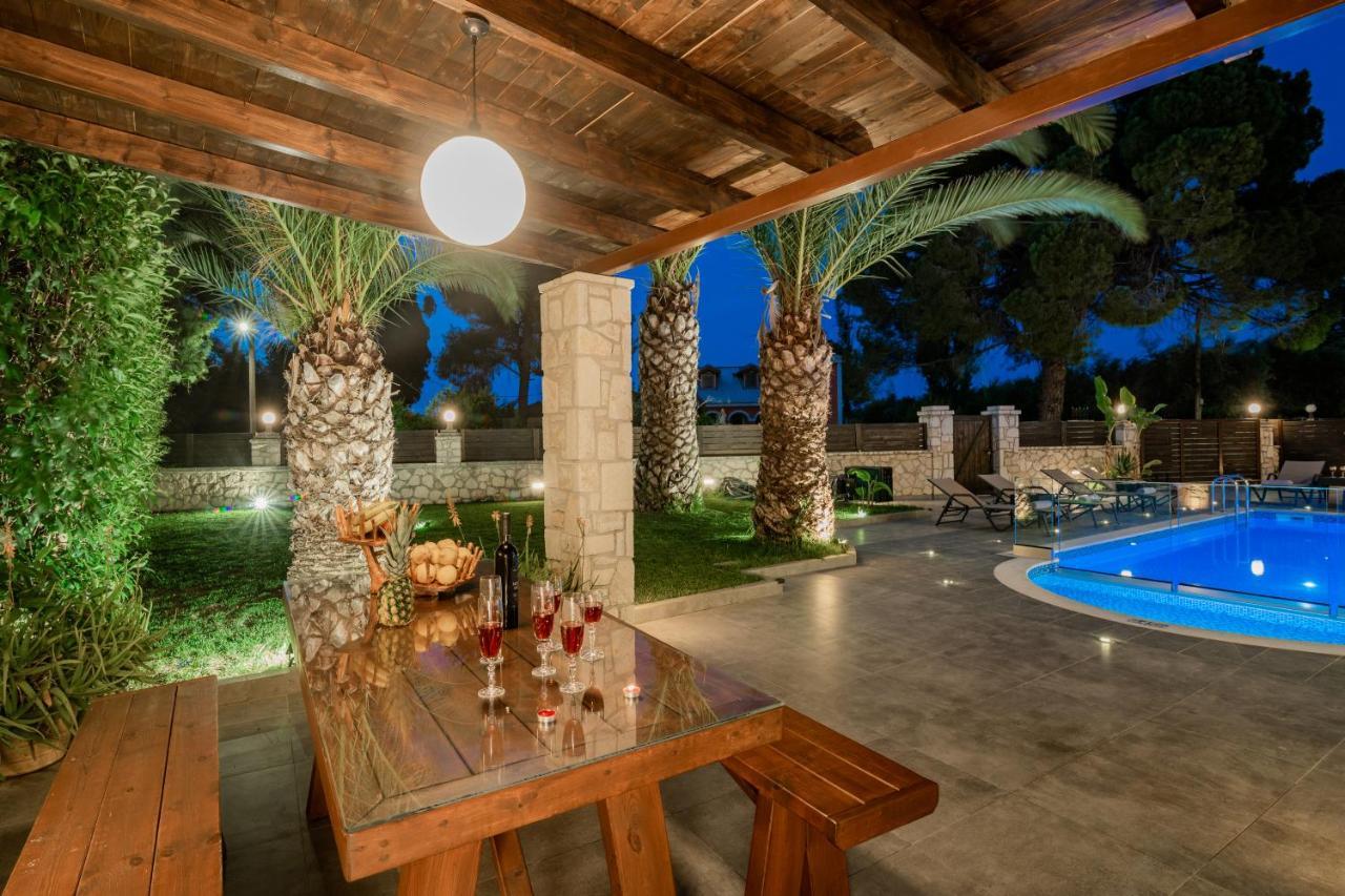 Luxury Villa Vanato & Pool Koukounaria Экстерьер фото