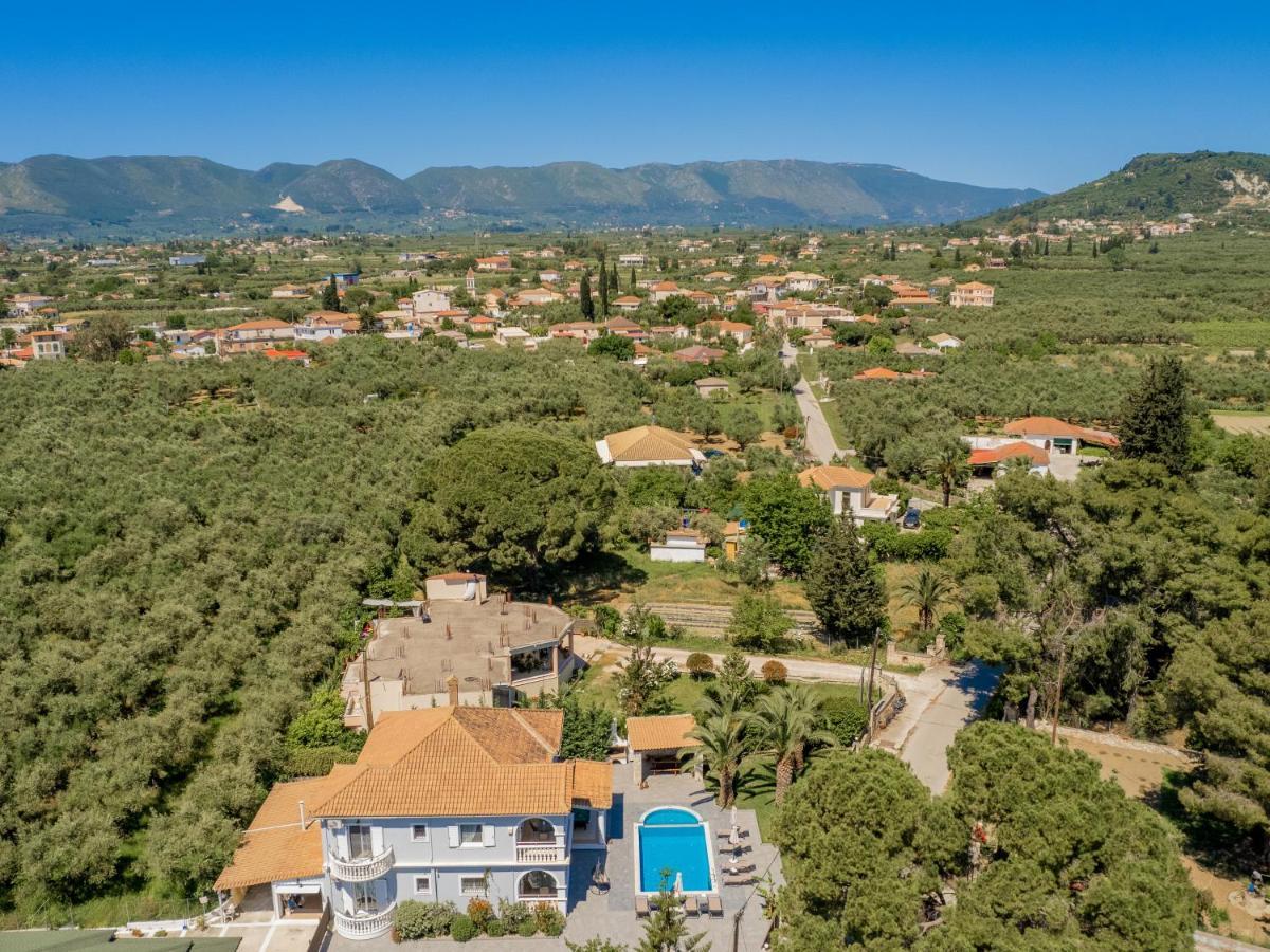 Luxury Villa Vanato & Pool Koukounaria Экстерьер фото
