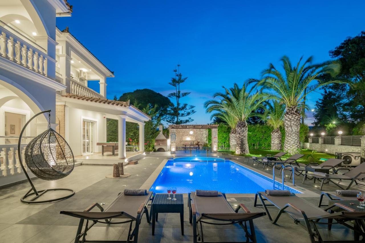 Luxury Villa Vanato & Pool Koukounaria Экстерьер фото