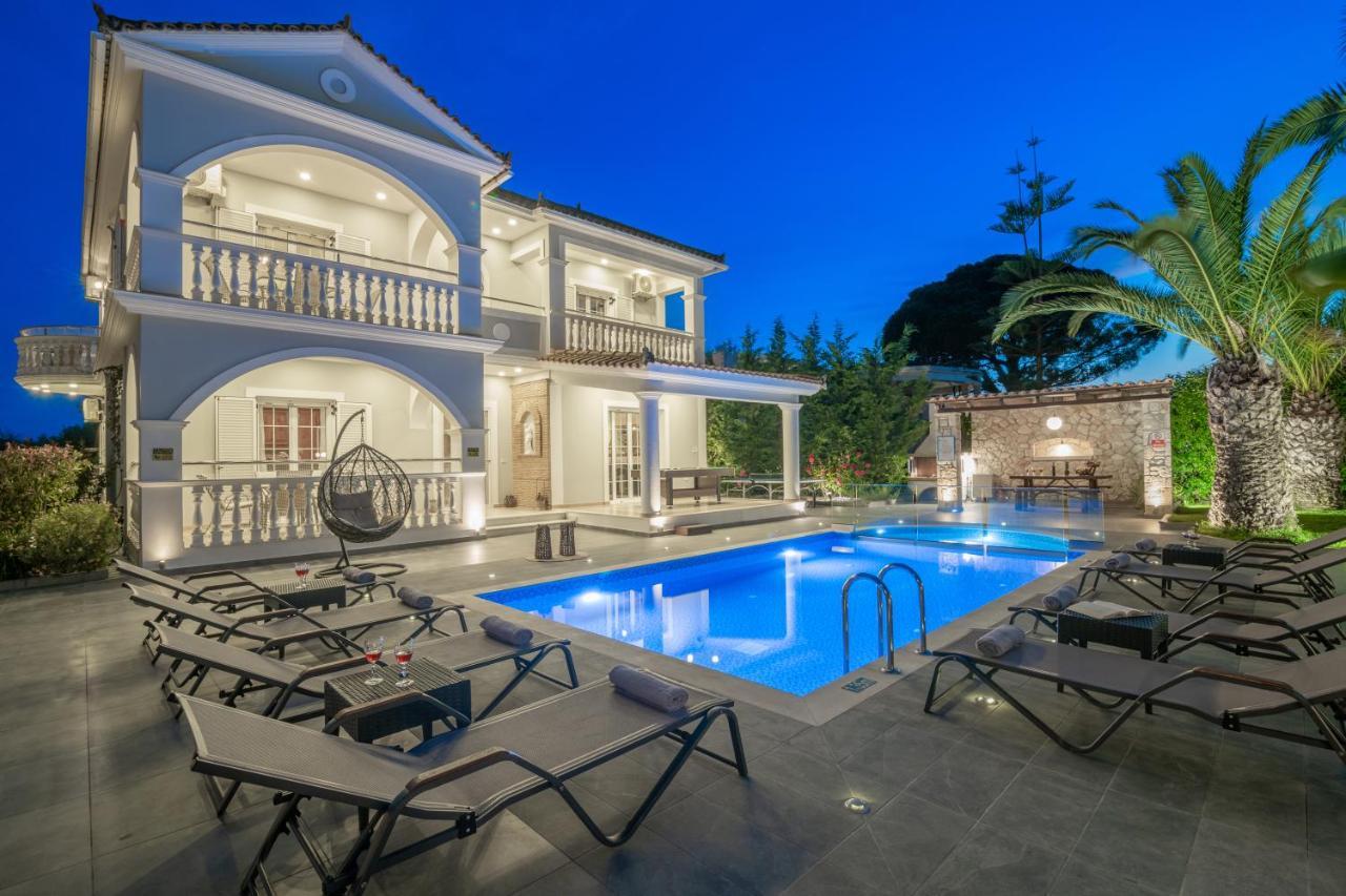 Luxury Villa Vanato & Pool Koukounaria Экстерьер фото