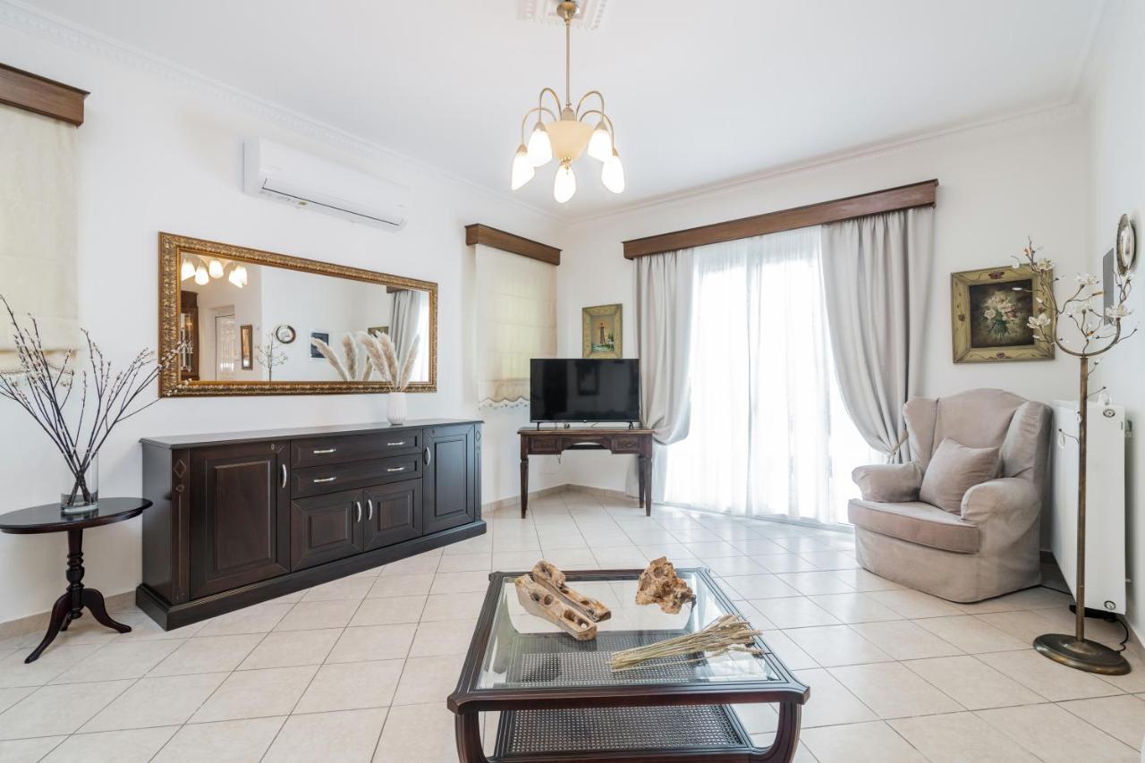 Luxury Villa Vanato & Pool Koukounaria Экстерьер фото